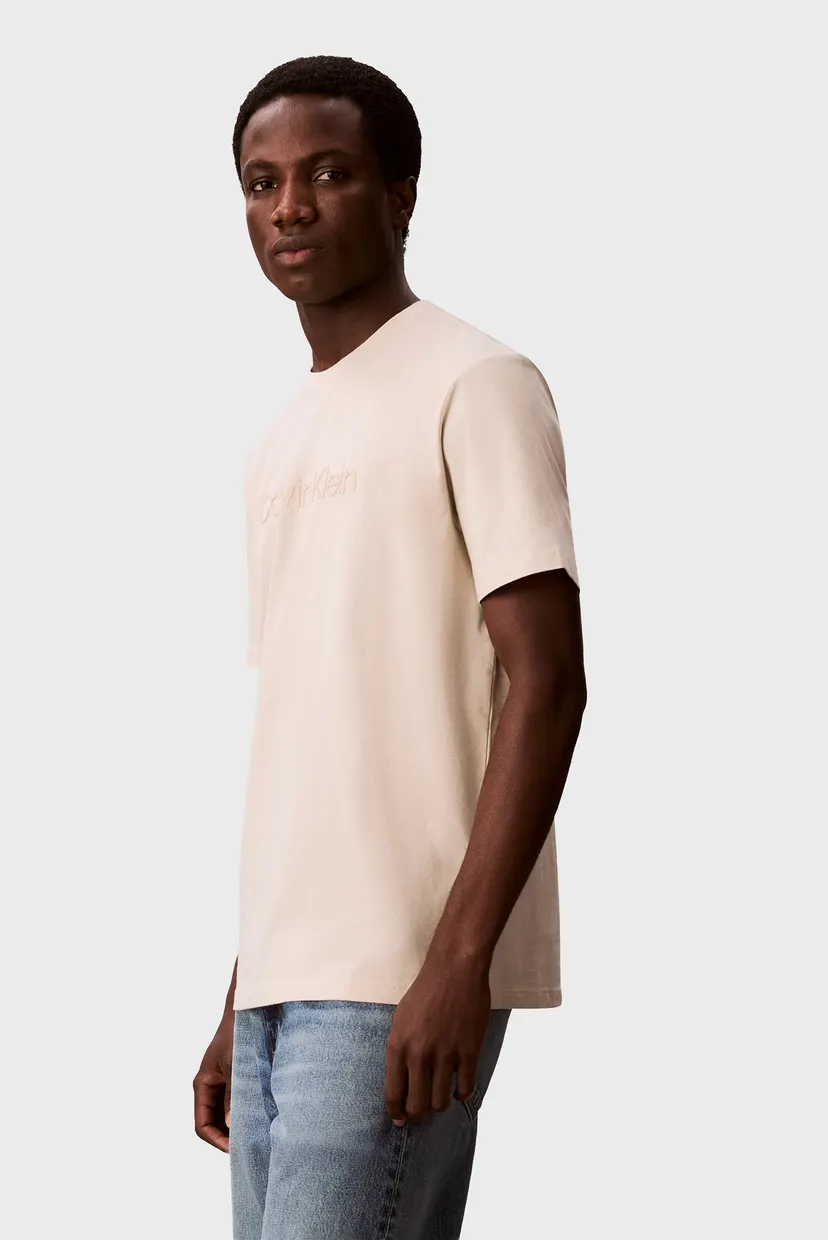 Мужская бежевая футболка WHOLESALE SPORTSWEAR 3