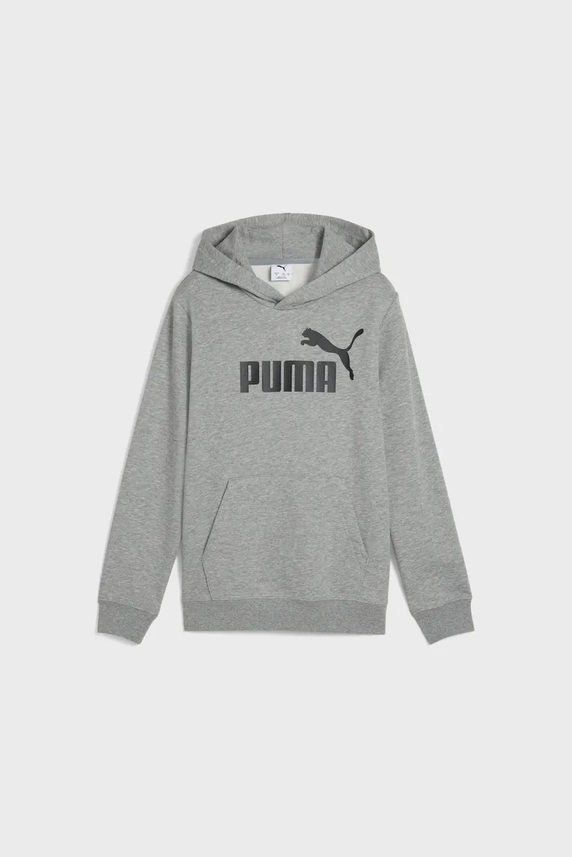 Детское серое худи ESS No. 1 Logo Hoodie Youth 4