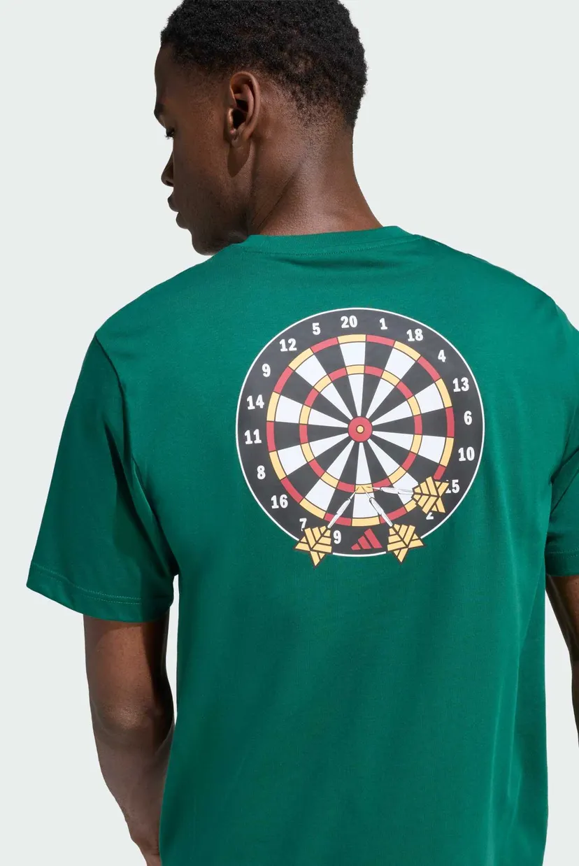 Мужская зеленая футболка NOVELTY DART GRAPHIC 5