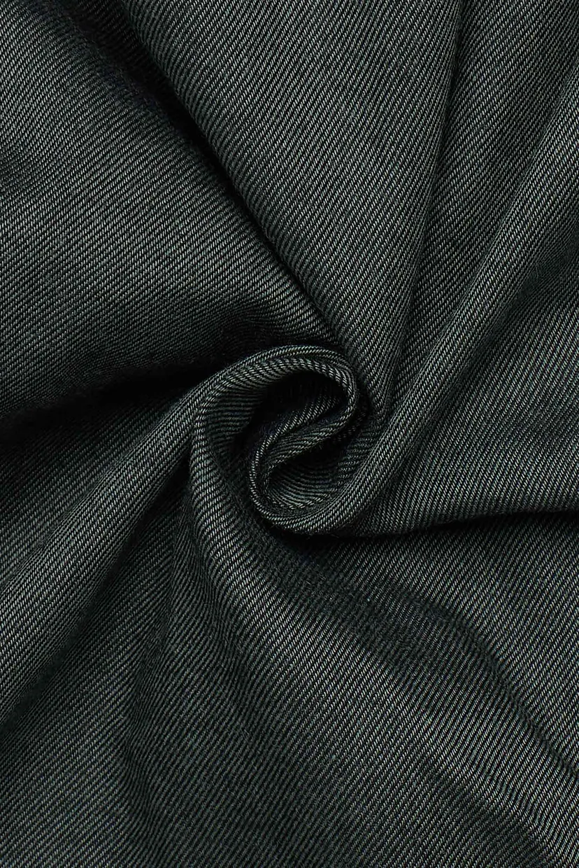 Мужская оливковая рубашка MODERN FIT 4