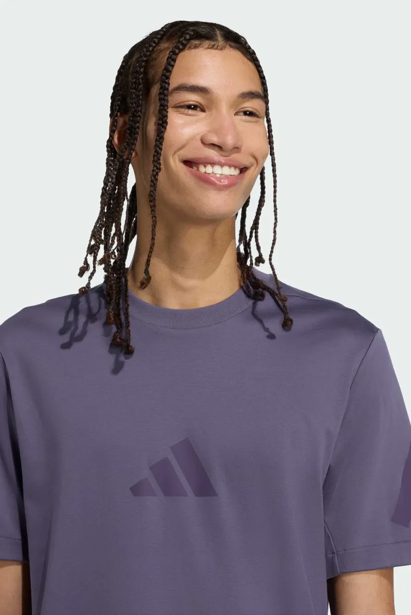 Мужская фиолетовая футболка adidas Z.N.E. 4