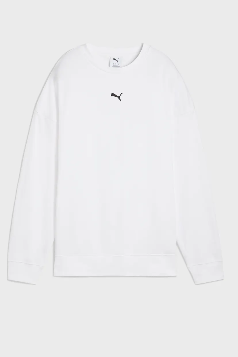Жіночий білий світшот Essentials Oversized Crew Women 4