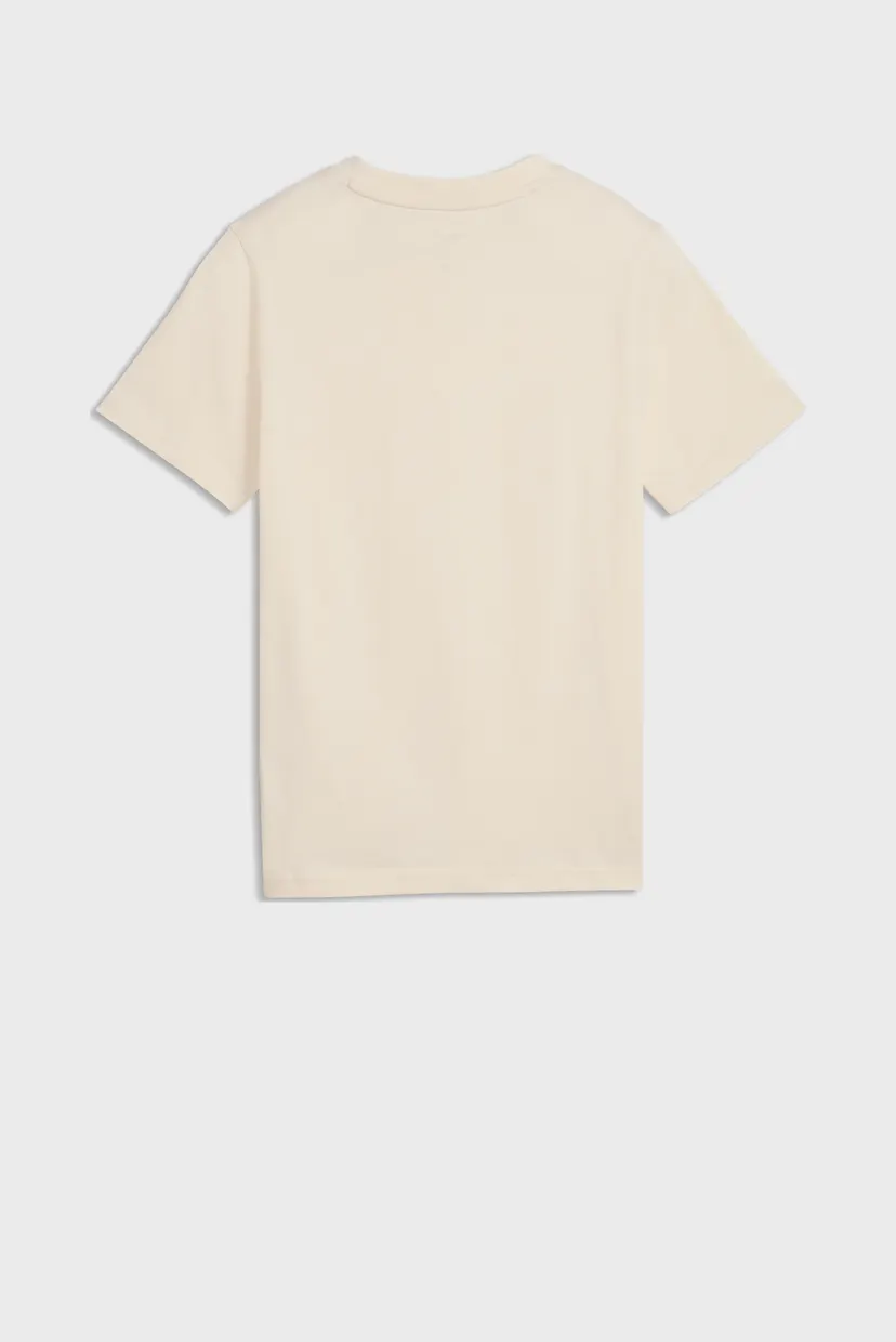 Дитяча бежева футболка PUMA Cat Tee Youth 6
