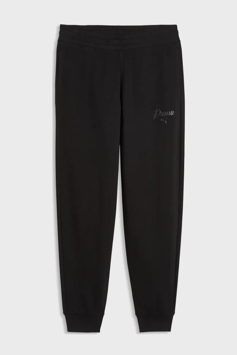 Женские черные спортивные брюки Essentials Script Sweatpants Women 4