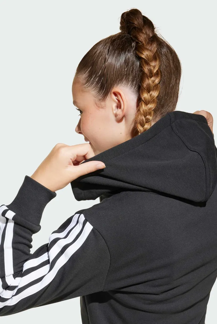 Дитяче чорне худі Essentials Full-Zip Kids 5