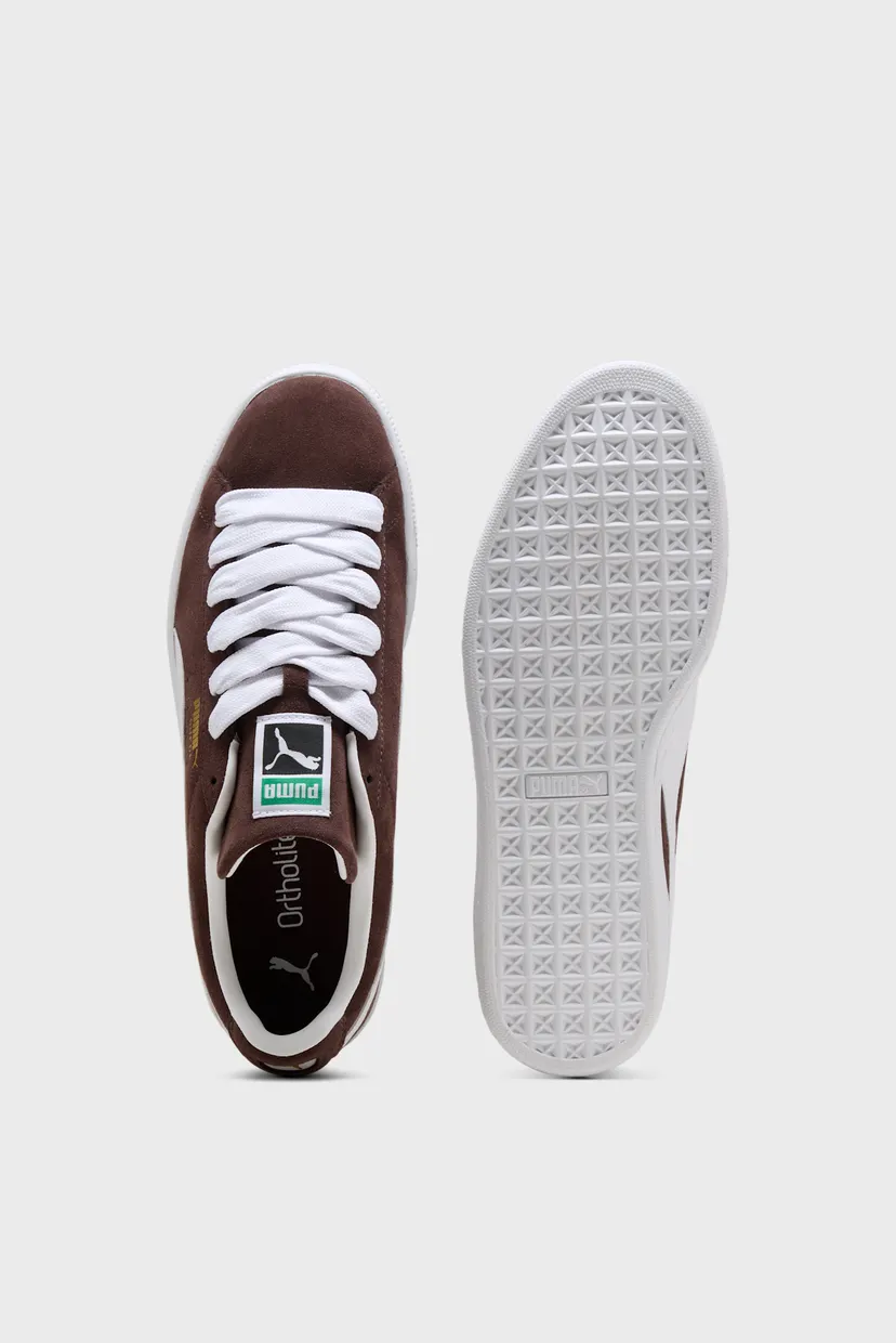 Коричневі замшеві снікерси Suede Classic Sneakers Unisex 4
