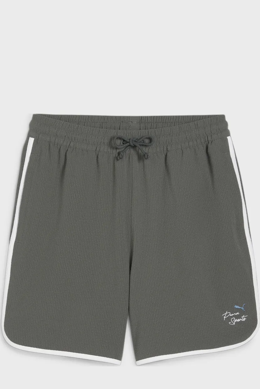 Чоловічі сірі шорти PUMA TEAM Men's Shorts 6