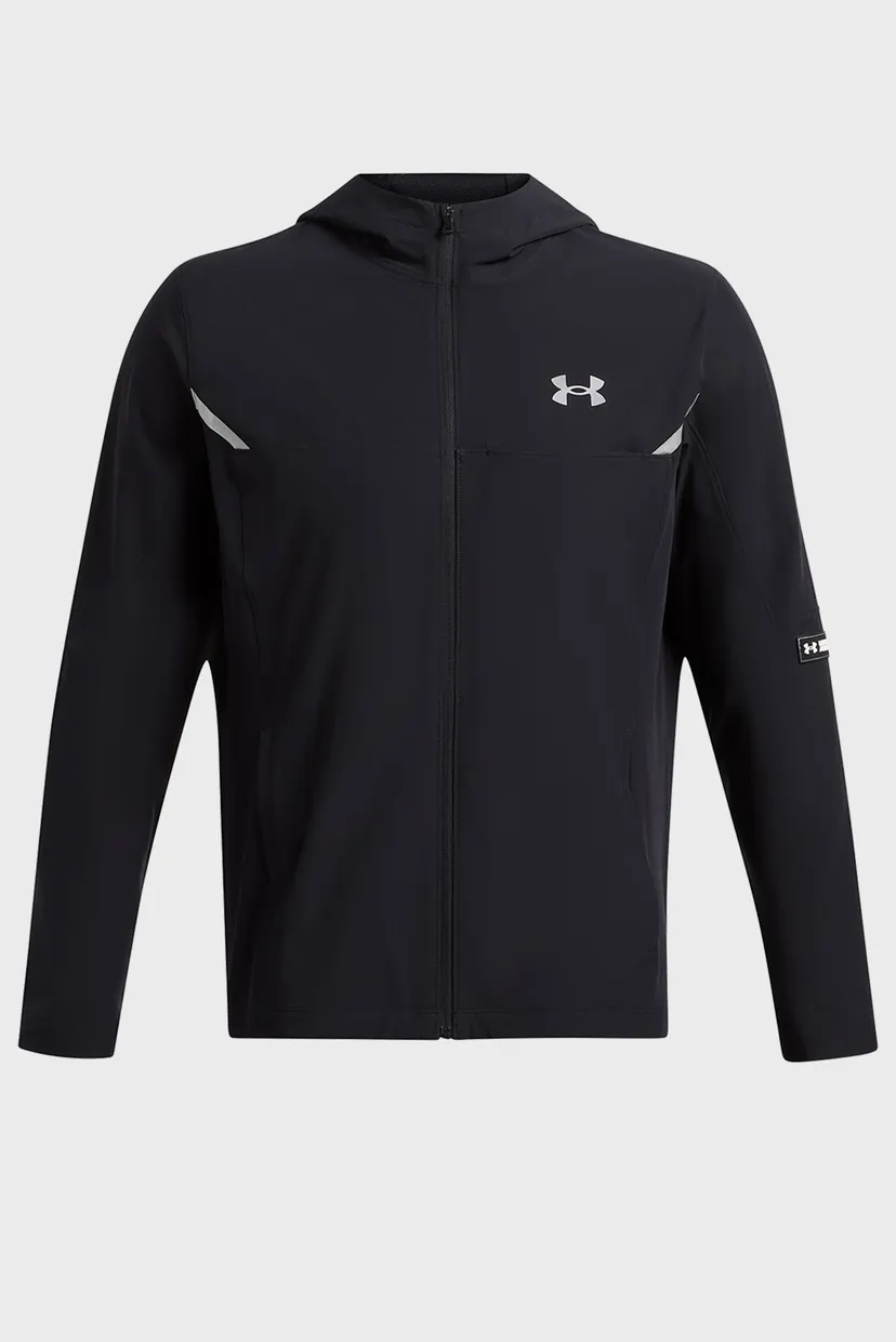 Мужская черная ветровка Vanish Woven Utility Jacket 4