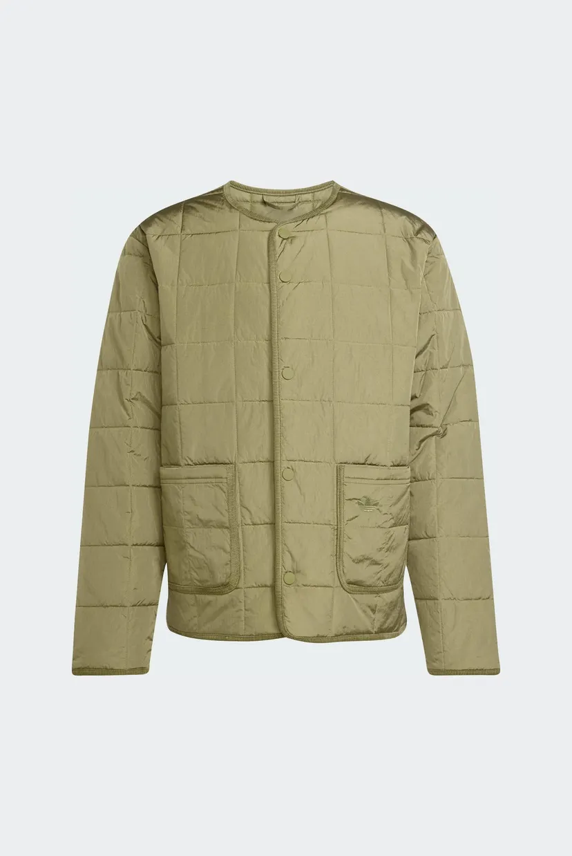 Чоловіча оливкова куртка adidas Originals Quilted 6