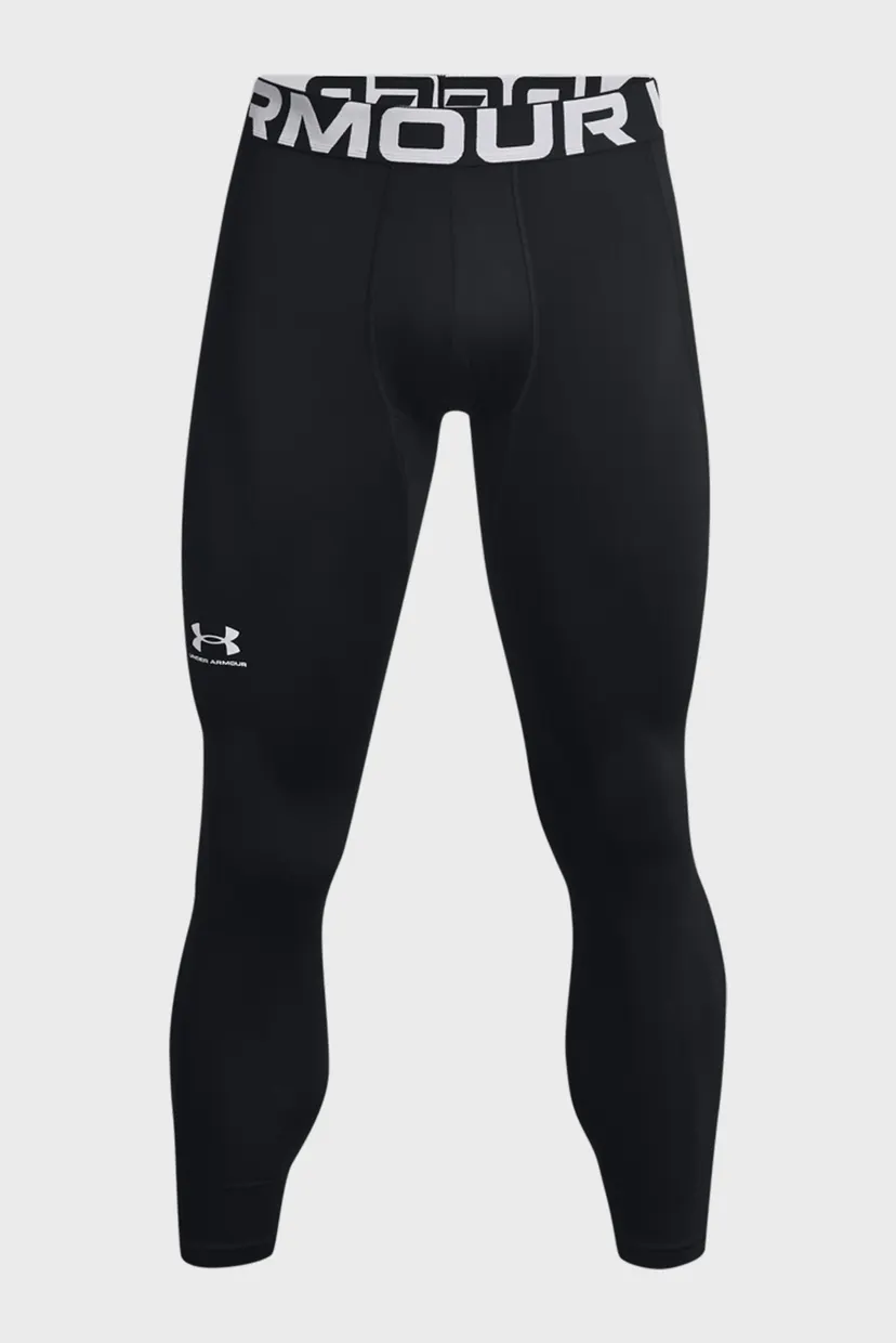 Мужские черные термобрюки UA CG Armour Leggings 5