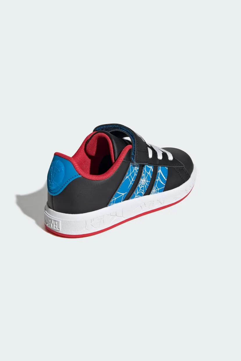 Детские черные кроссовки adidas Marvel Spider-Man Grand Court Kids 5