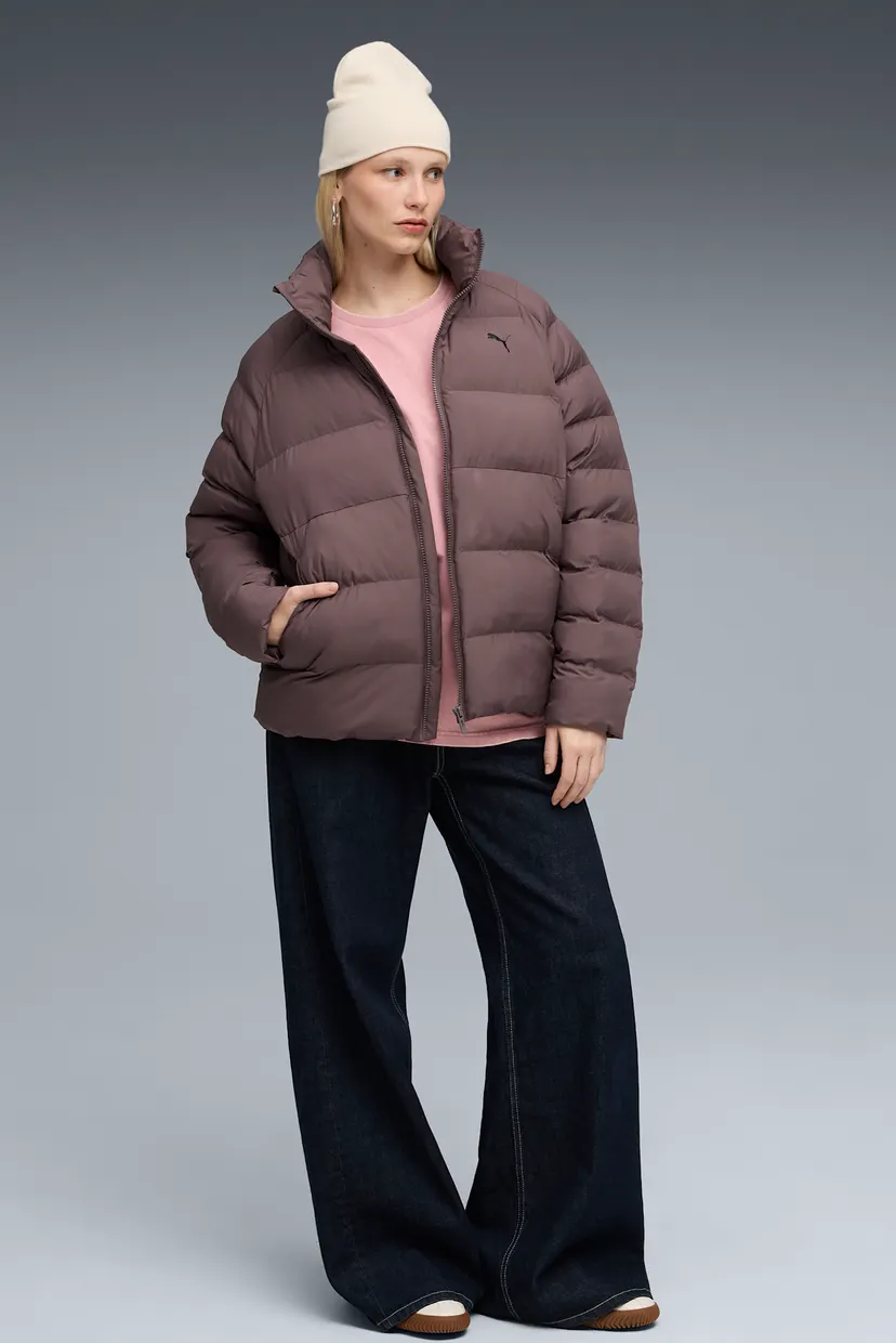 Жіноча коричнева куртка Mono Jacket Women PUMA 688387_88 — MD-Fashion