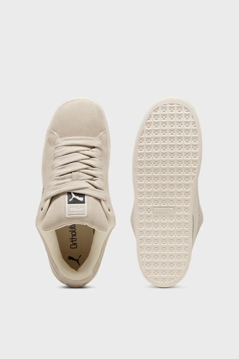 Бежеві замшеві снікерси Suede XL Sneakers 4