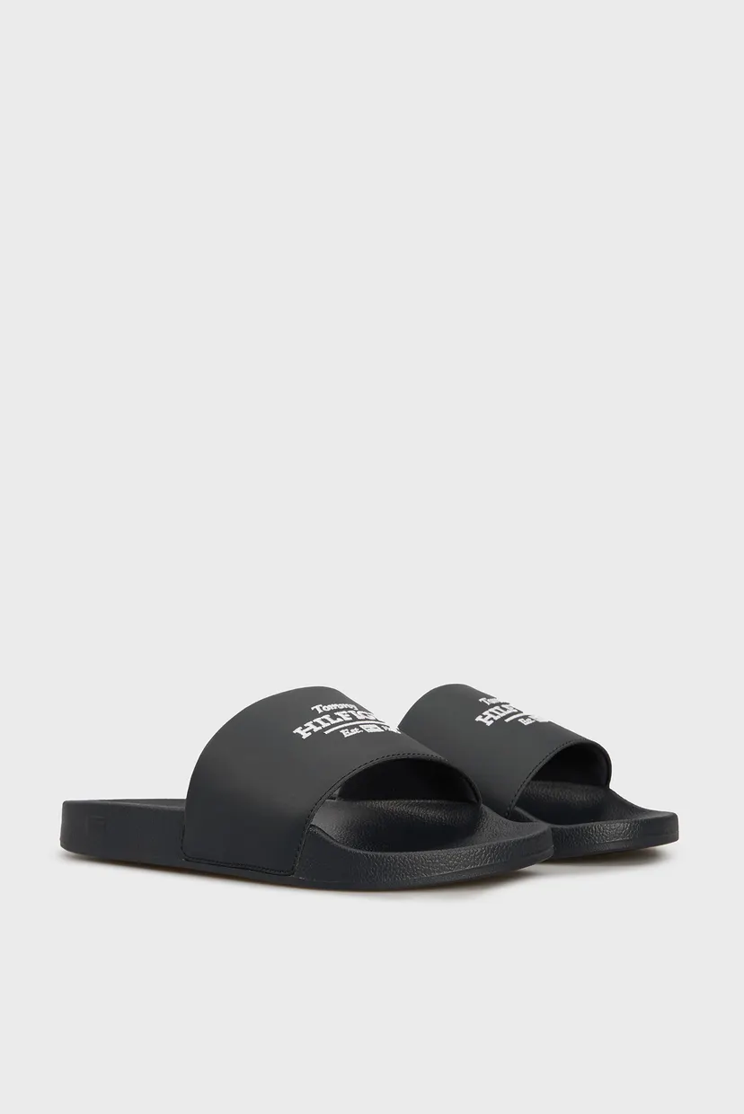 Мужские темно-синие слайдеры EMBROID HILFIGER 85 POOL SLIDE 3