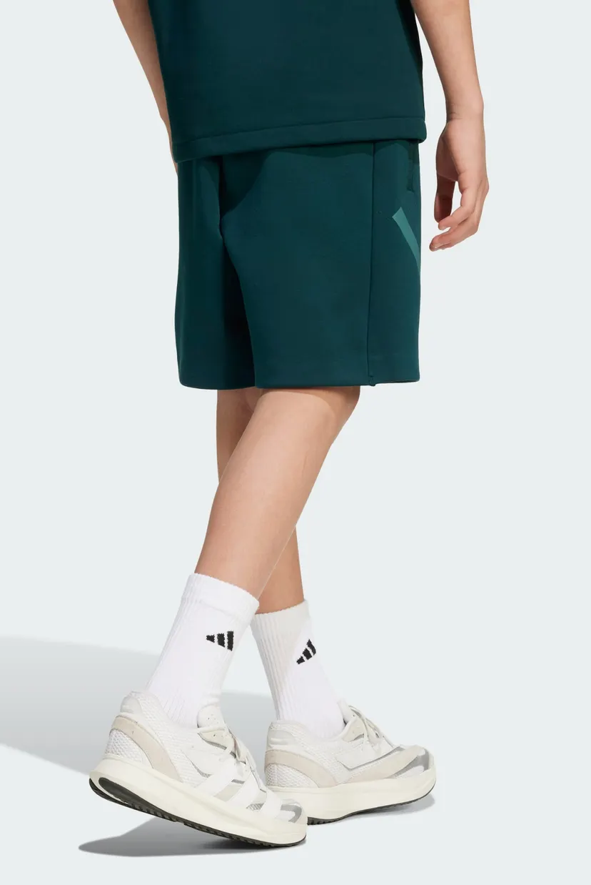 Дитячі темно-зелені шорти adidas Z.N.E. Kids 7