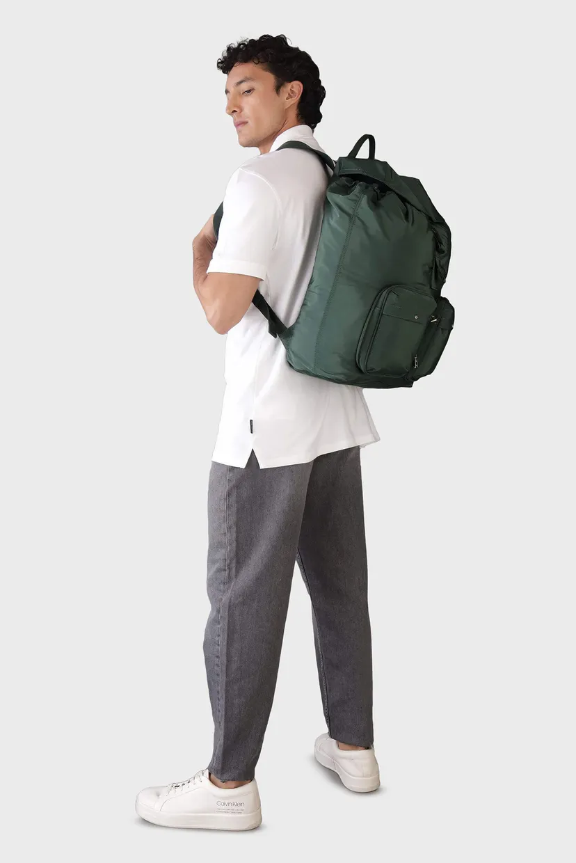 Чоловічий зелений рюкзак PACKABLE FLAP BP40 7