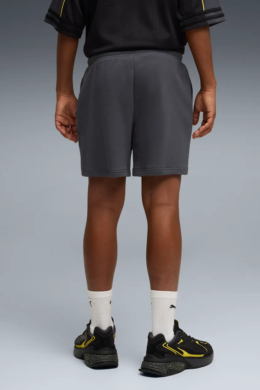 Детские черные шорты PUMA x POKÉMON Relaxed Shorts Youth 3