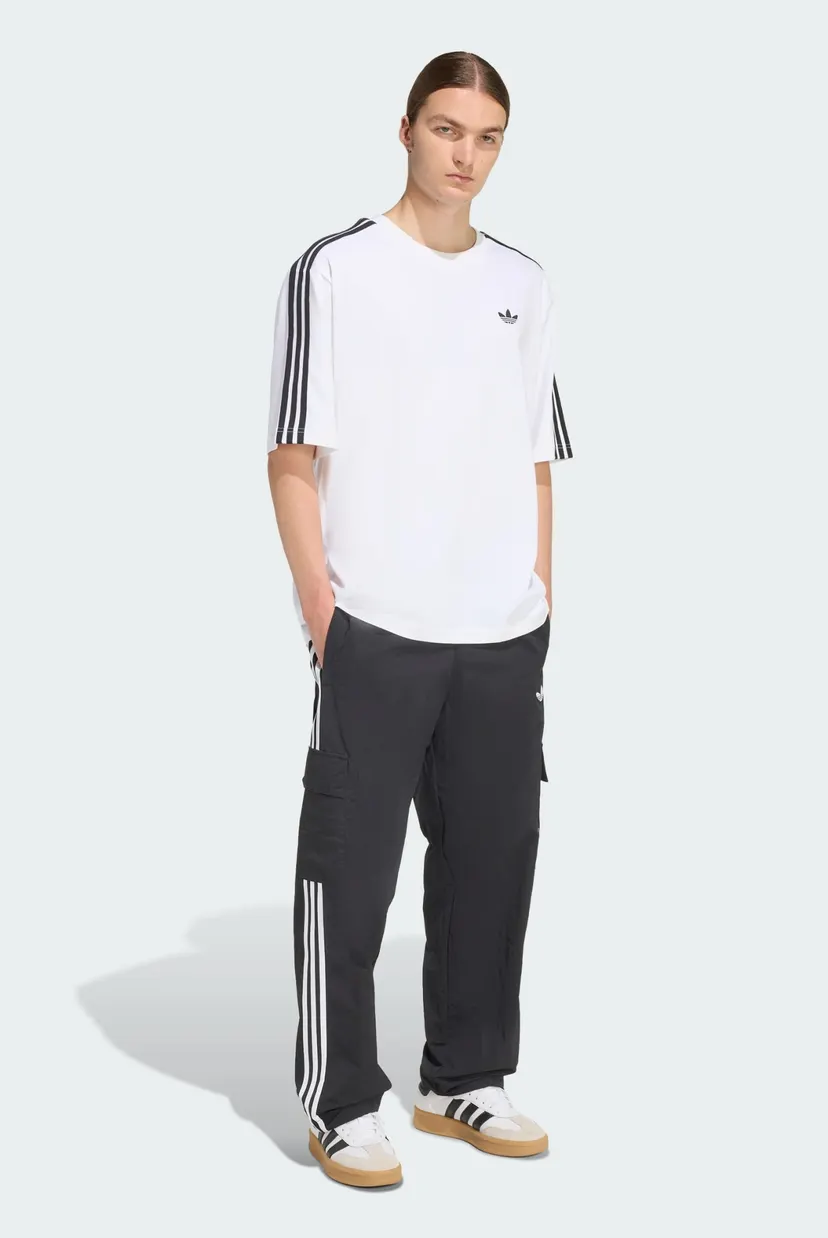 Чоловічі чорні спортивні штани ADICOLOR CLASSICS 3-STRIPES 2