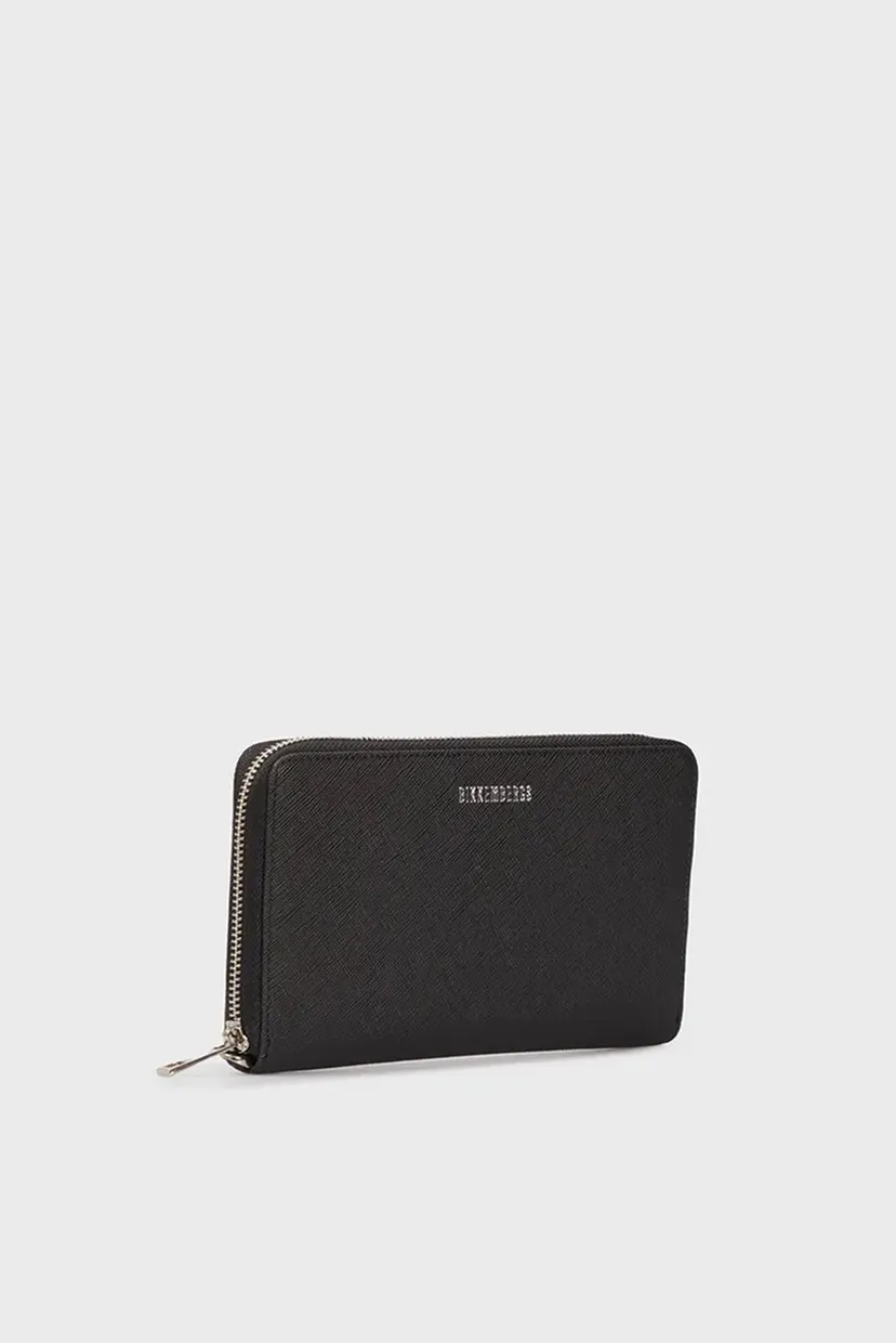 Мужской черный кожаный кошелек DREW CLUTCH 3