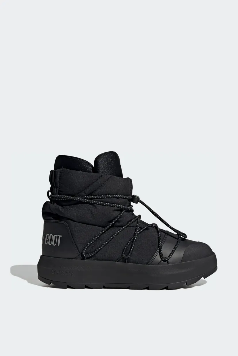 Чорні місяцеходи adidas x MOON BOOT ACE MID adidas JP7766 — MD-Fashion