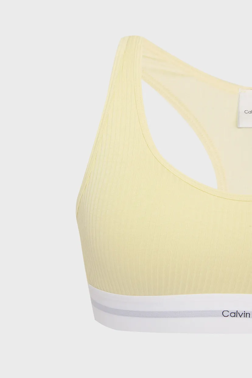 Жіночий жовтий топ LIGHTLY LINED BRALETTE 3
