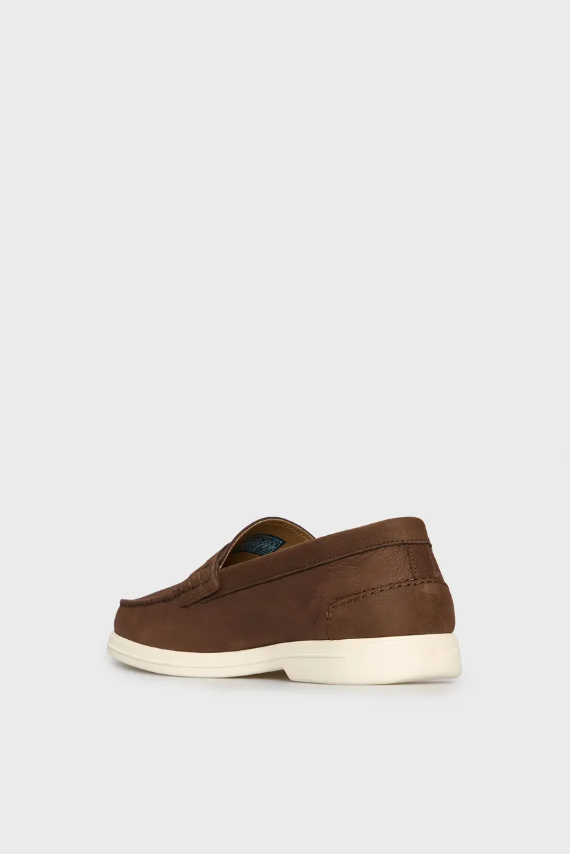 Чоловічі коричневі нубукові лофери TOMMY HILFIGER NUBUCK P LOAFER 5