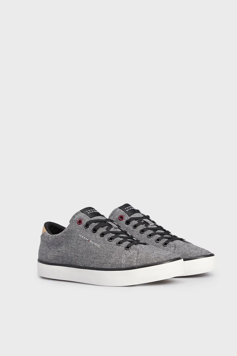Мужские серые кеды TH HI VULC LOW CHAMBRAY 3