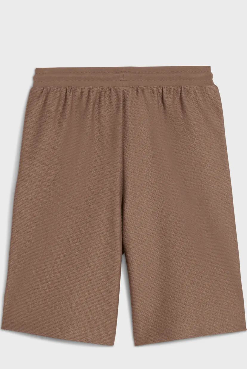 Коричневые шорты PREMIUM ESS Jacquard Long Line Relaxed Shorts 11