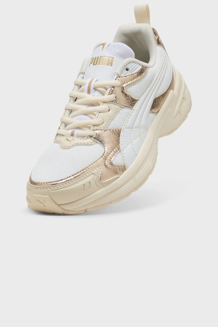 Жіночі бежеві кросівки Milenio Tech 2000 Metallic Whisper Sneakers Women 5