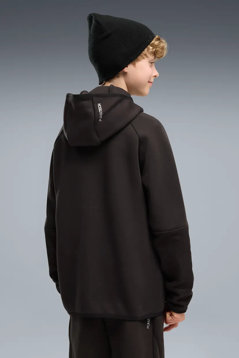 Дитяче чорне худі PUMATECH Elevated Full-Zip Hoodie Youth 3