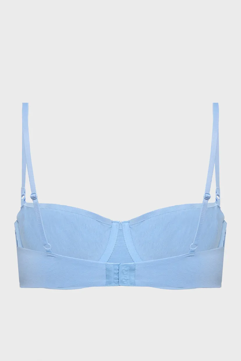 Жіночий блакитний бюстгальтер UNLINED BALCONETTE 5