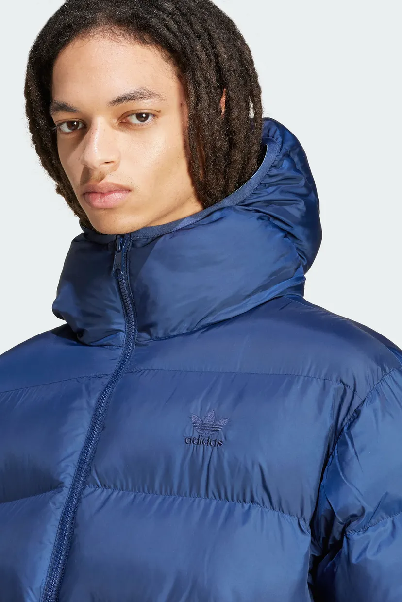 Мужская синяя куртка Tonal Hooded 3