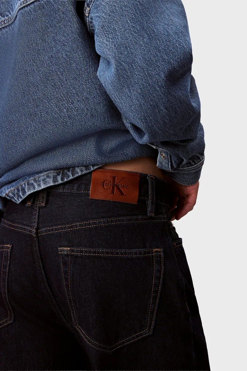Женские темно-синие джинсы RELAXED CROP CUFF 6