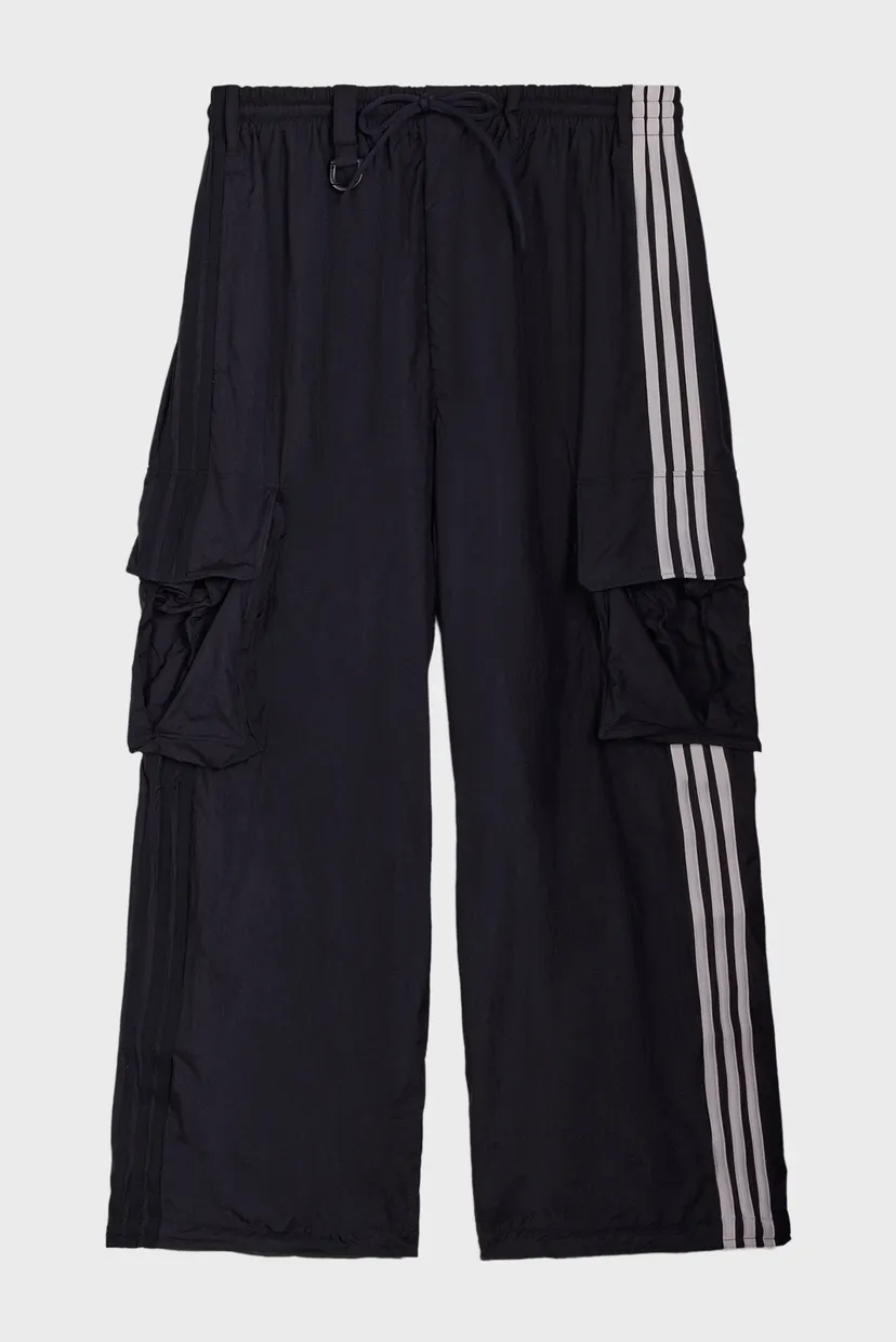Чорні спортивні штани Y-3 NYLON WIRED 3 STRIPES (унісекс) 7