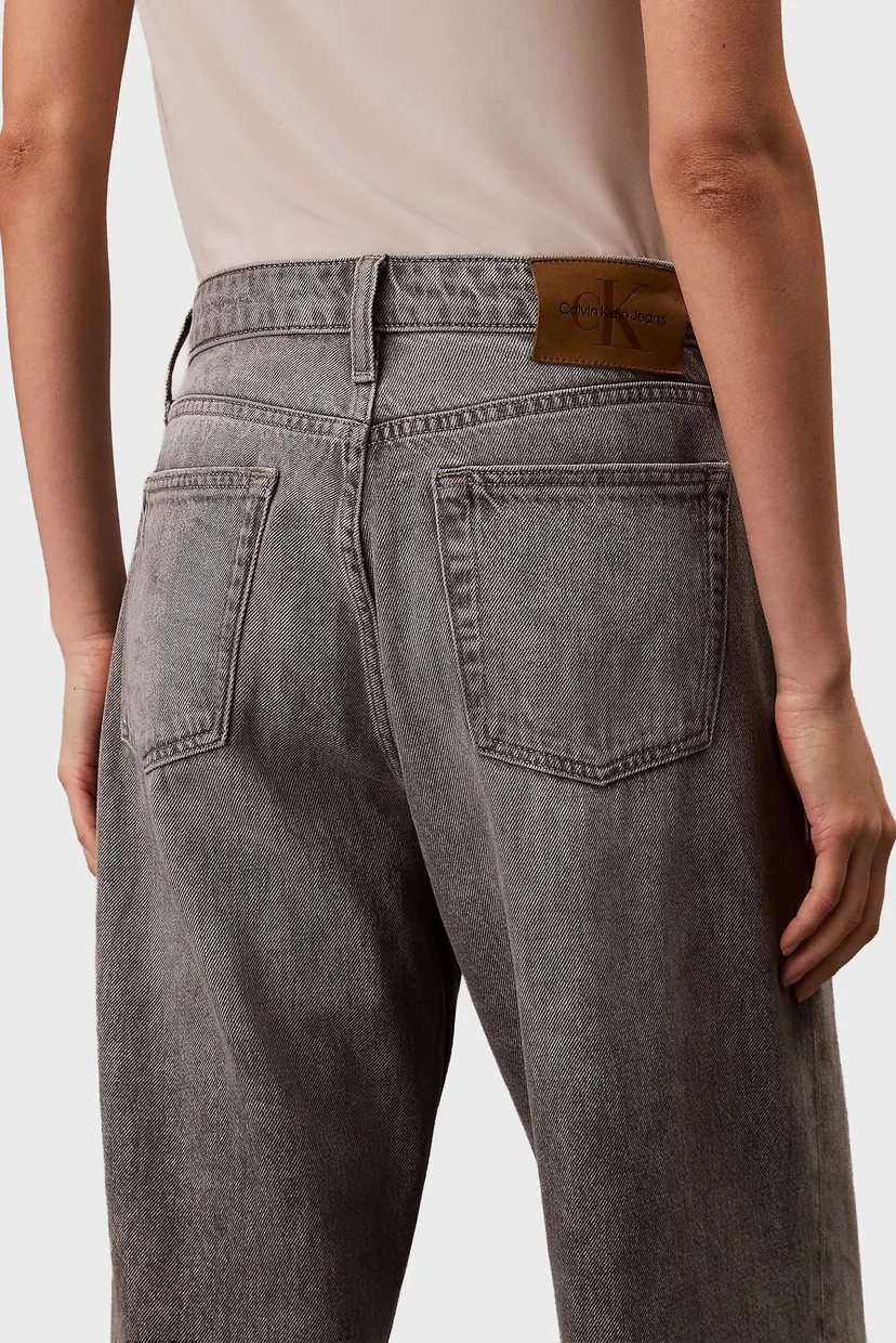Жіночі сірі джинси LOW RISE BAGGY 5