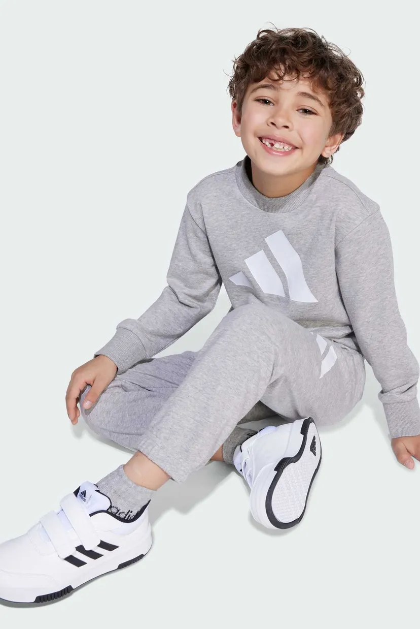 Дитячий сірий комплект одягу (світшот, штани) Essentials Kids 6