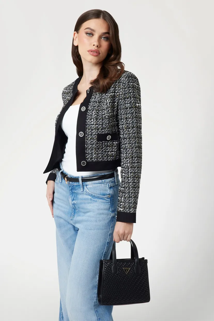 Жіноча чорна сумка SILVANA 2 COMP MINI TOTE 7