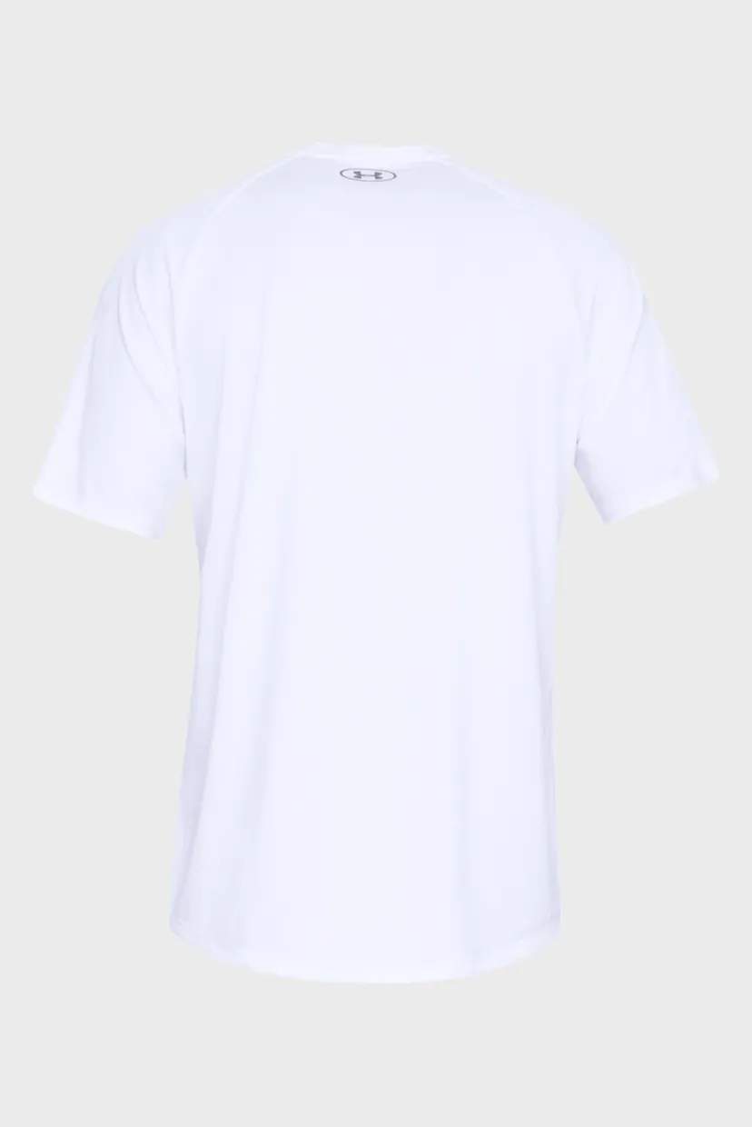 Чоловіча біла футболка UA Tech 2.0 SS Tee-WHT 5