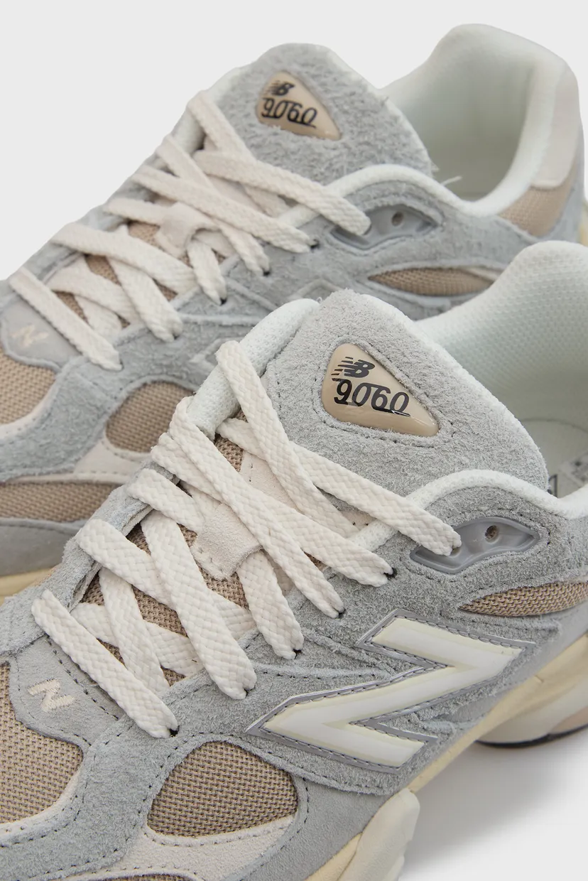Сірі замшеві кросівки 9060 New Balance U9060440 — MD-Fashion