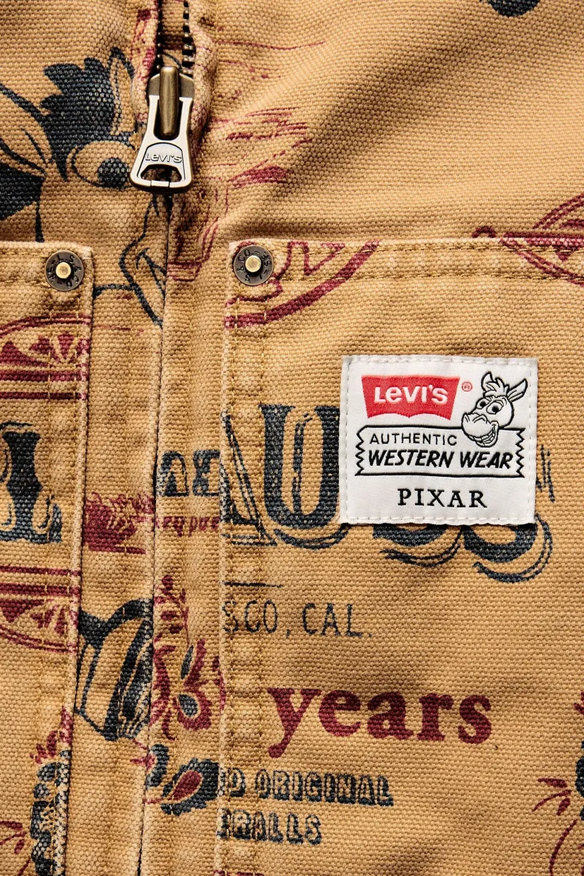 Мужской коричневый жилет Levi's® x Toy Story 6