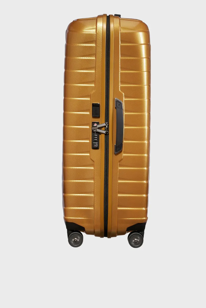 Золотистый чемодан 81 см PROXIS GOLDEN YELLOW 4