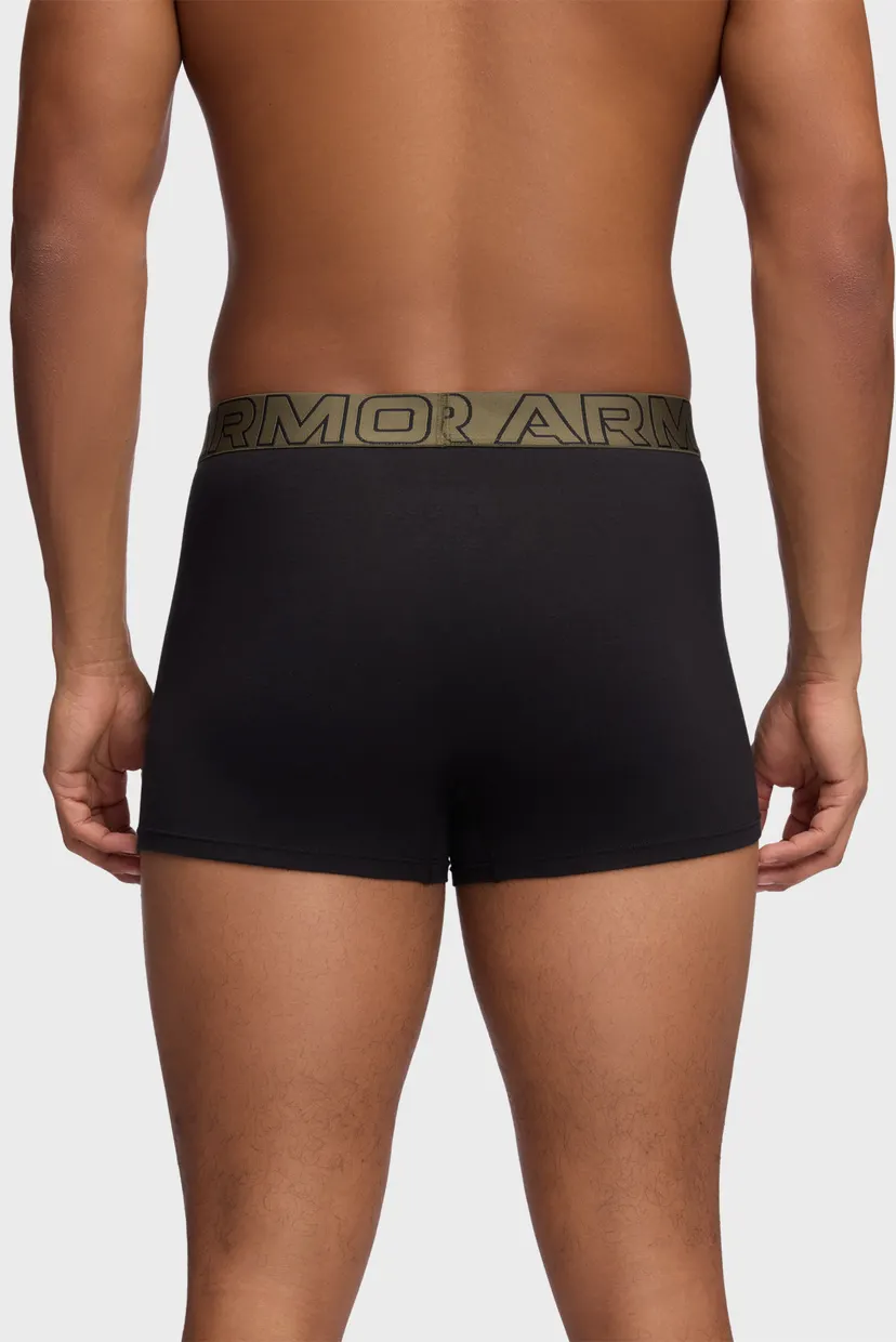 Мужские боксеры (3 шт) UA PERFORMANCE COTTON - SOLID 3 IN 3PK 3