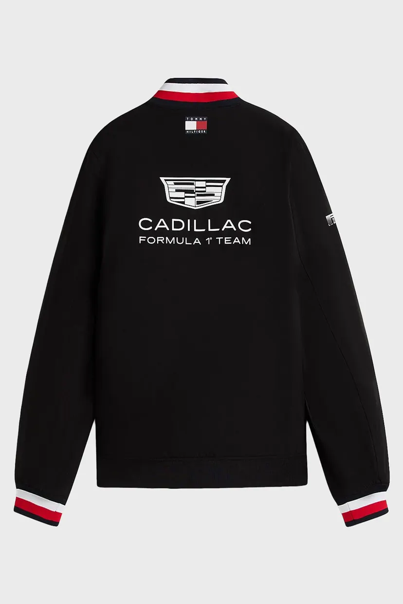 Чоловічий чорний бомбер TH x Cadillac Formula 1® Team 7
