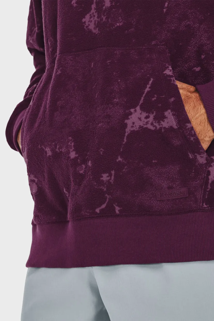 Чоловіче фіолетове худі UA Journey Terry Hoodie 5
