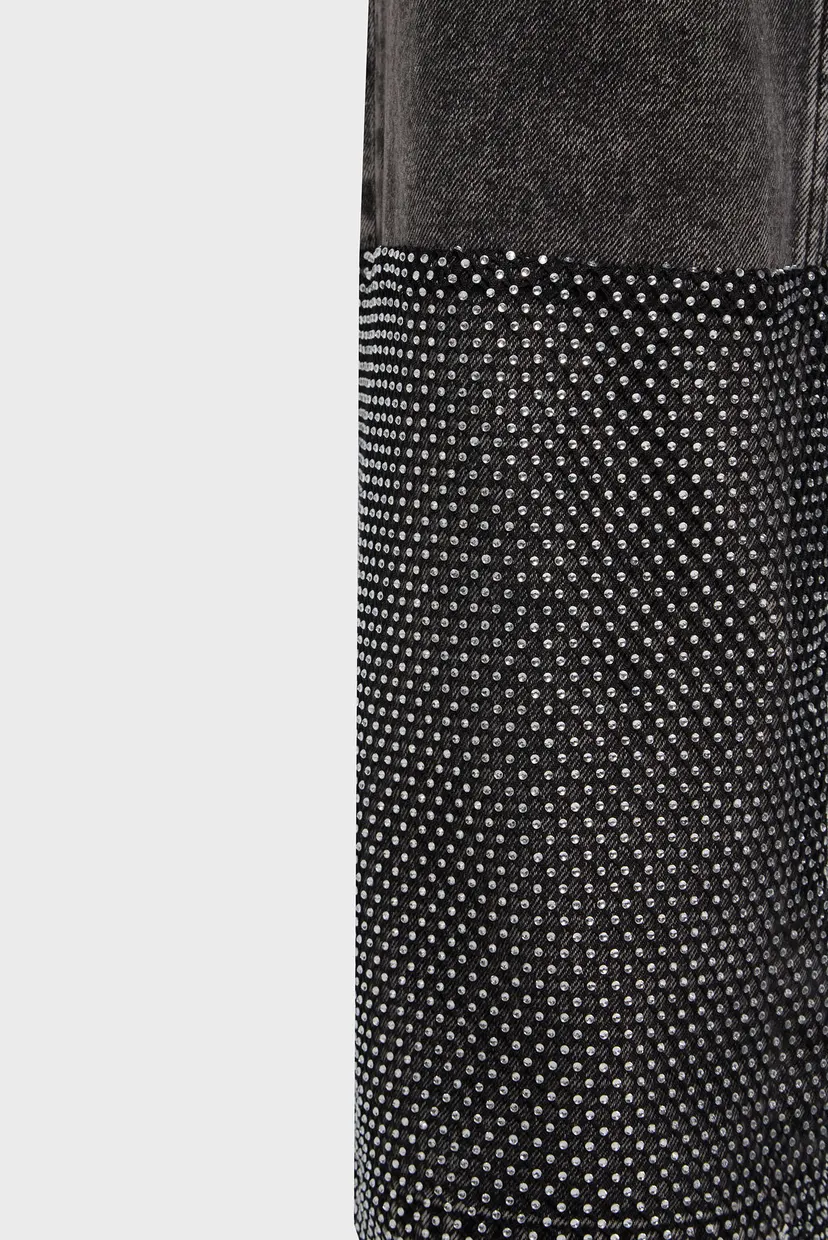 Женские серые джинсы KLJ MR RELAXED CHAINMAIL 3