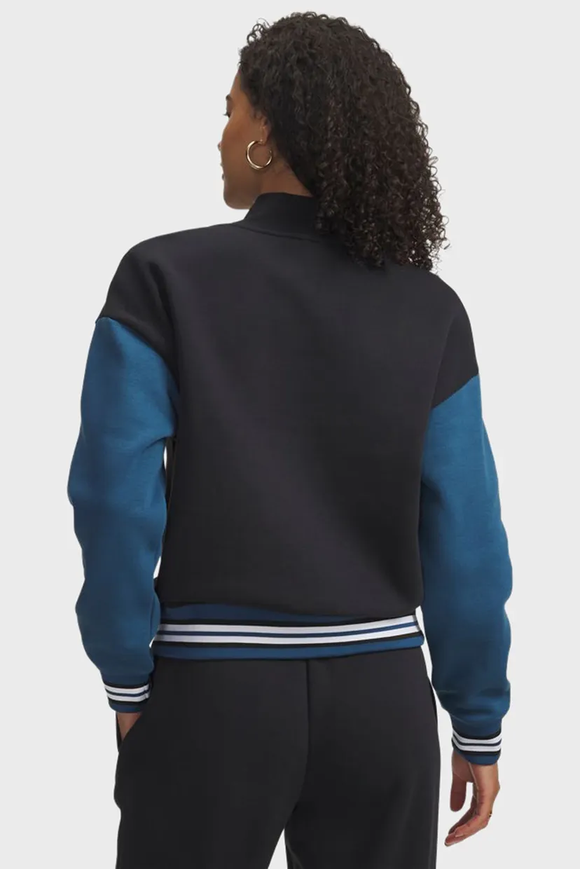 Жіночий чорний світшот UA Icon Novelty Crew 3