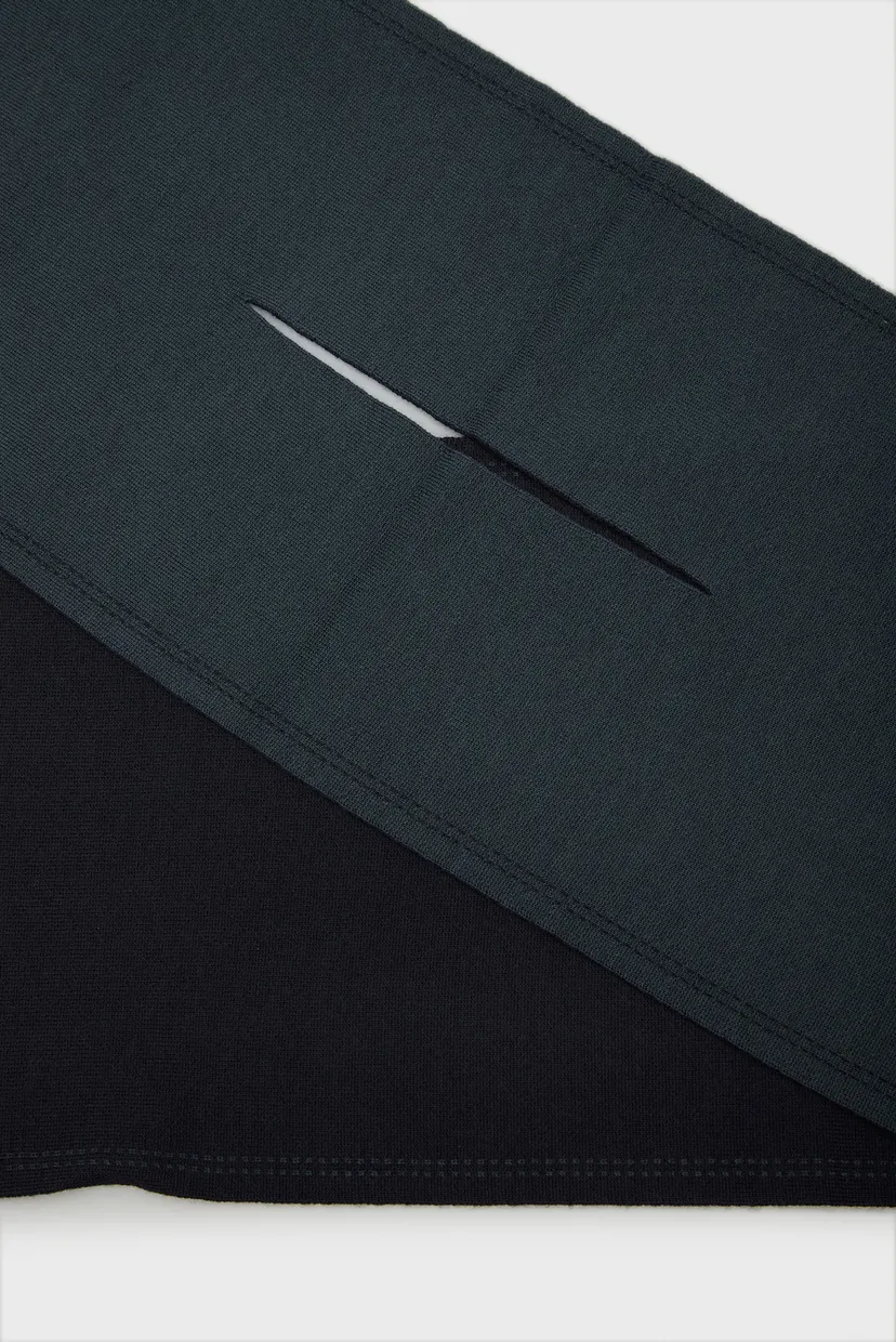 Чоловічий темно-синій вовняний шарф TH FLAG REFINED WOOL REV SCARF 3