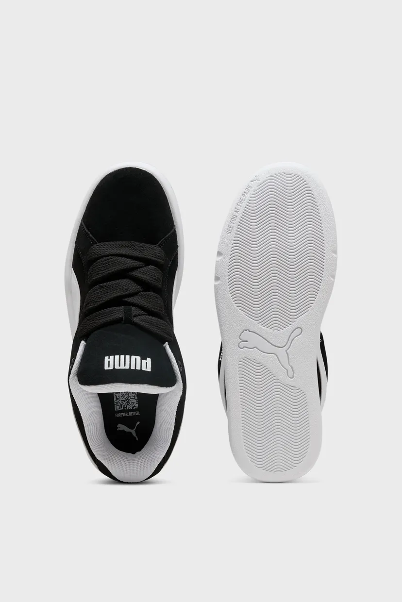 Черные замшевые сникерсы Park LIfestyle Easy Suede Sneakers Unisex 4