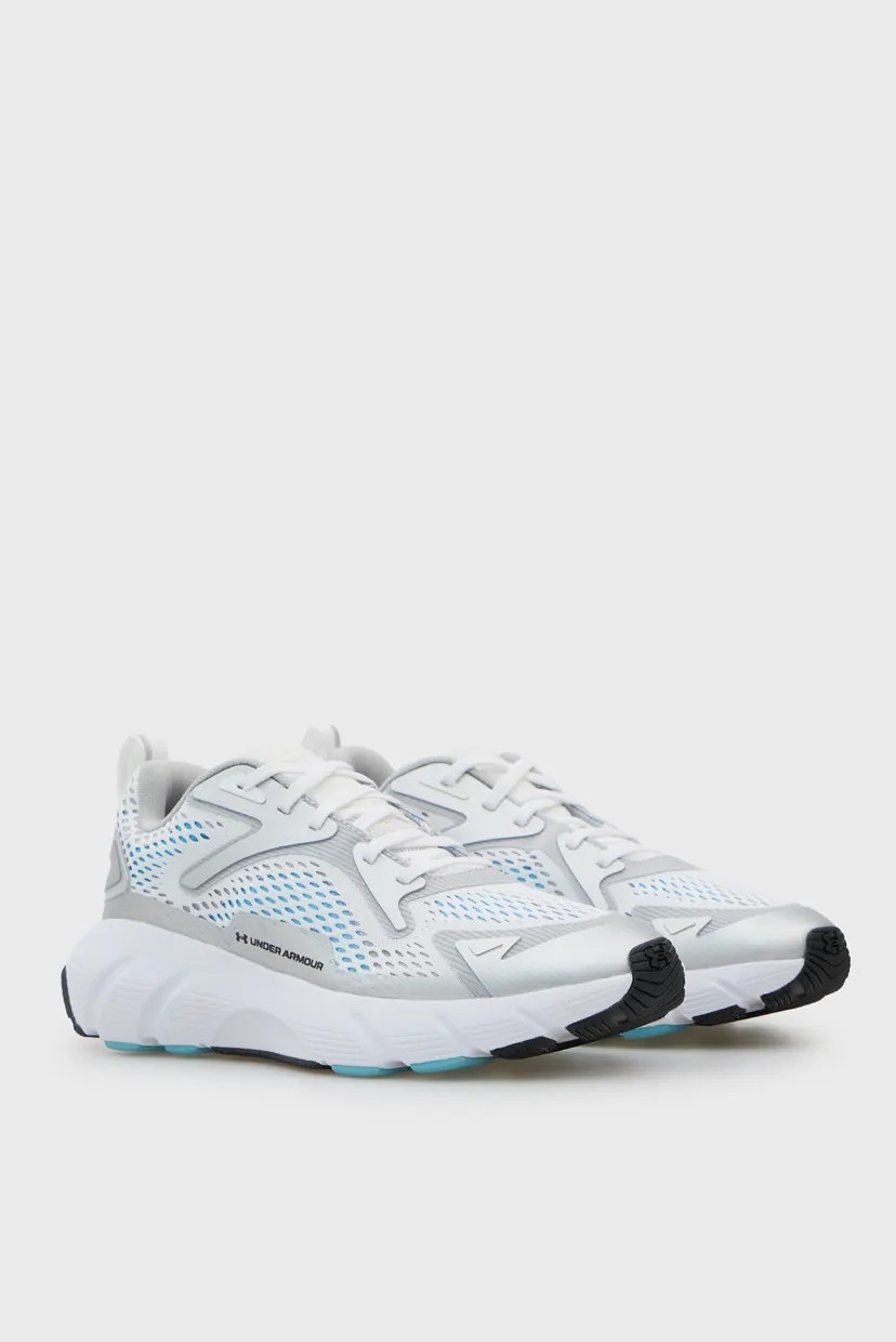 Серебристые кроссовки UA Aura-WHT 3