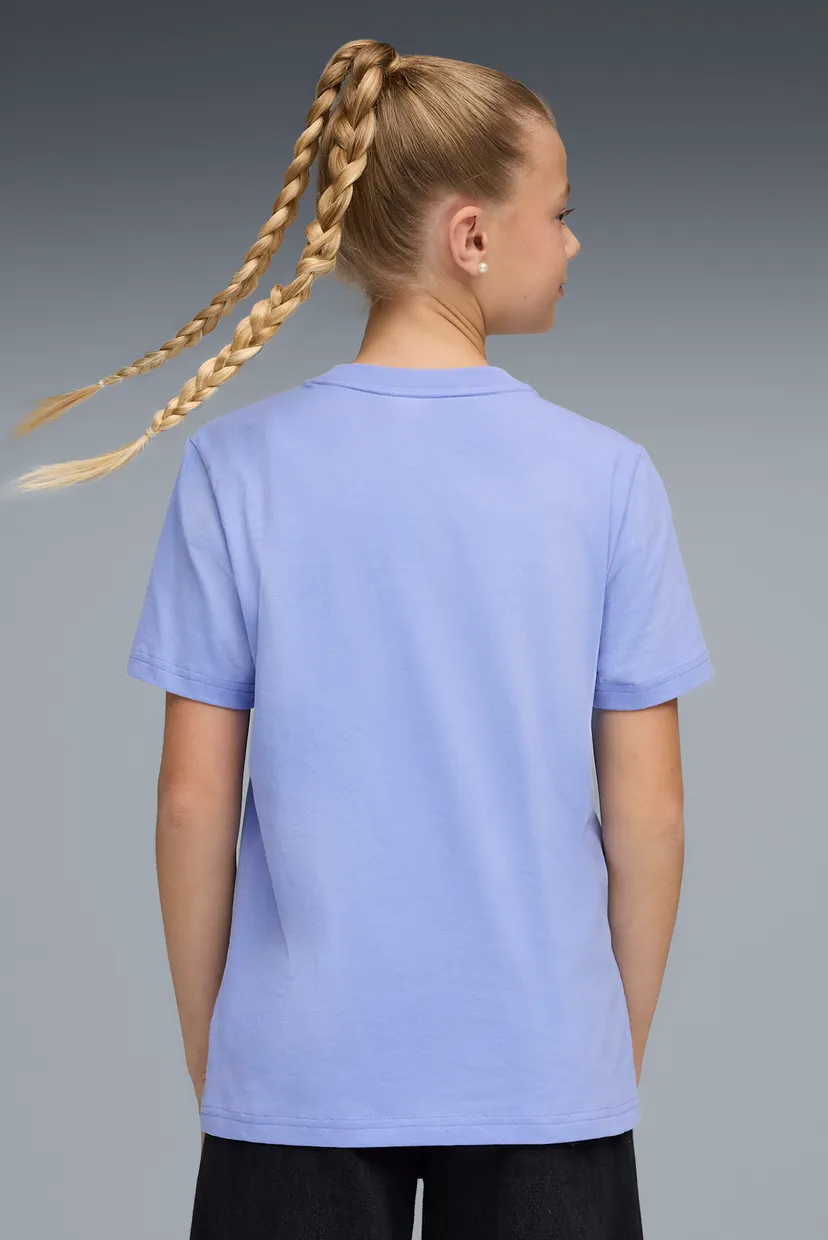 Дитяча бузкова футболка ESS No. 1 Logo Tee Youth 3